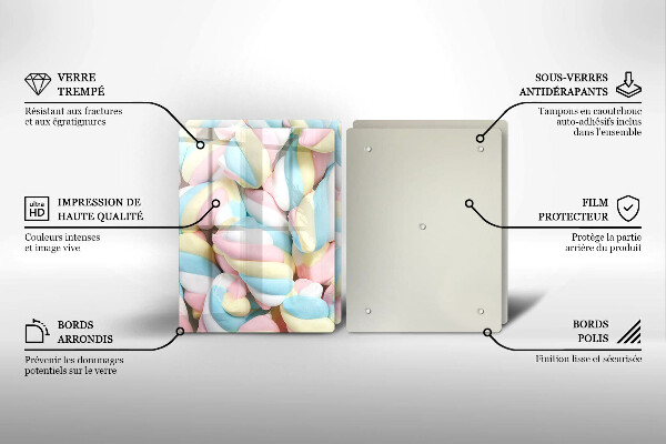 Chopping board Colorful foams