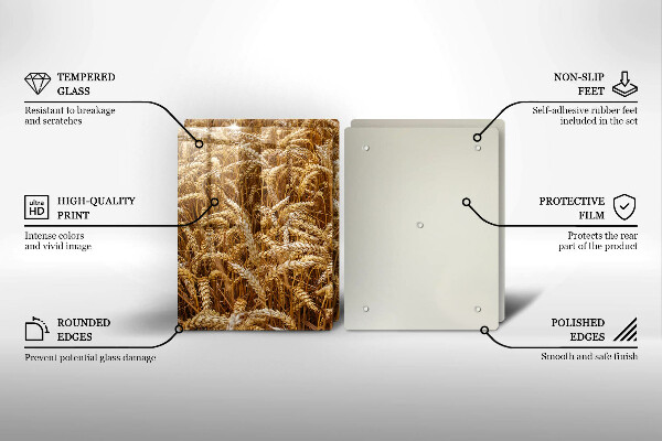 Chopping board Field of grain