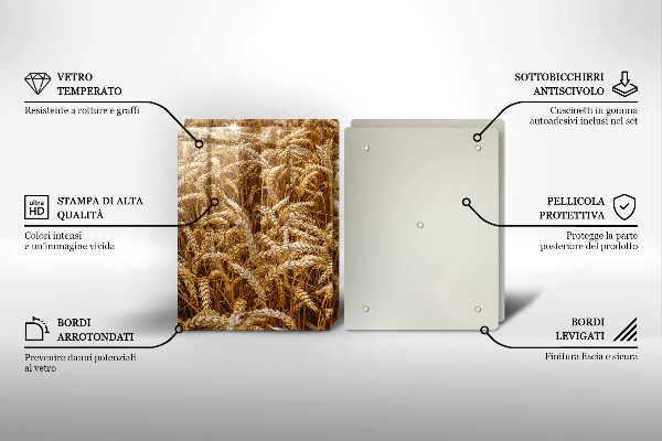 Chopping board Field of grain