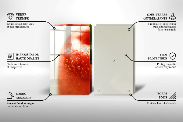 Chopping board Red pepper