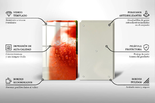 Chopping board Red pepper
