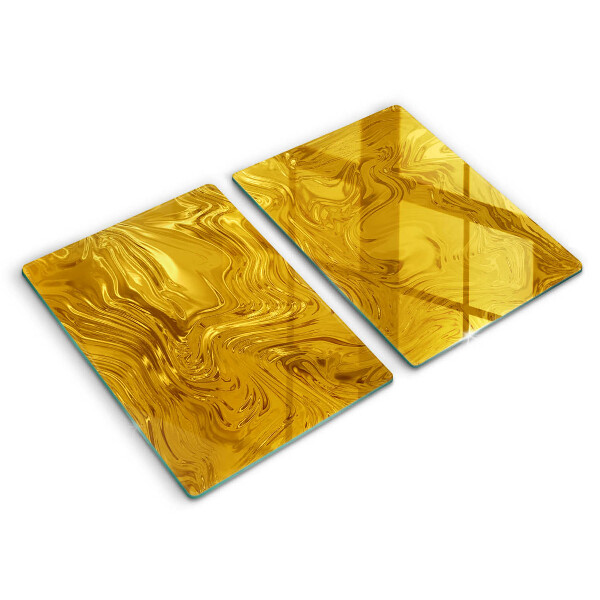 Chopping board Golden texture