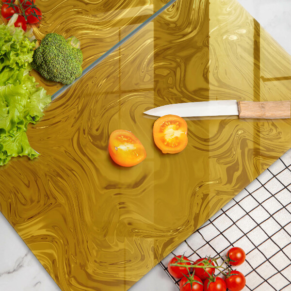 Chopping board Golden texture