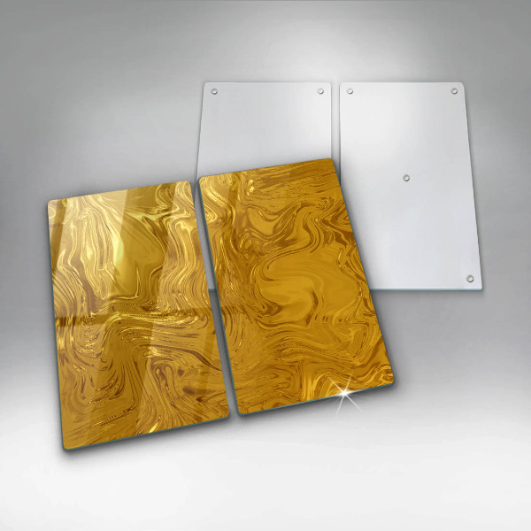 Chopping board Golden texture