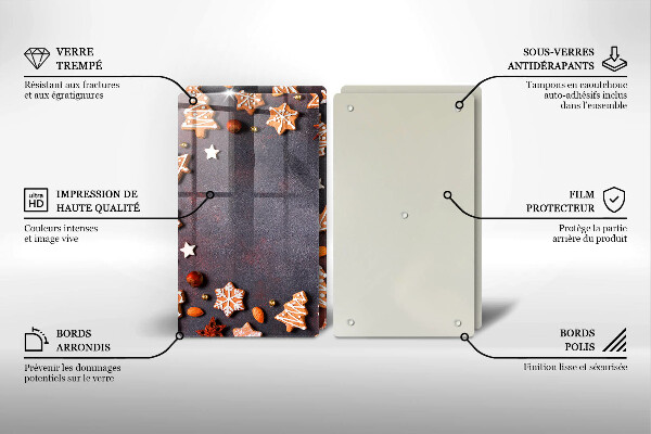 Chopping board Gingerbread Christmas