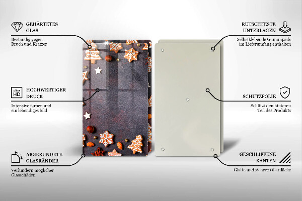 Chopping board Gingerbread Christmas