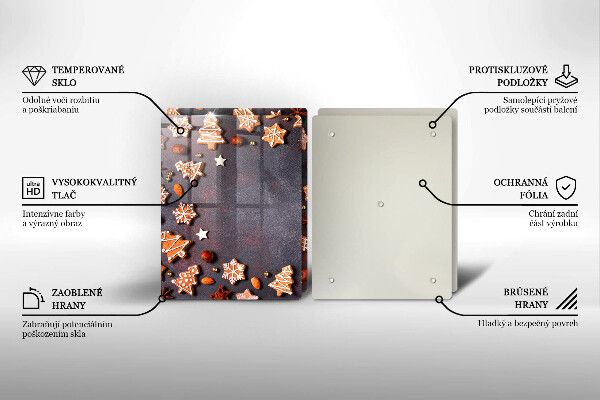 Chopping board Gingerbread Christmas