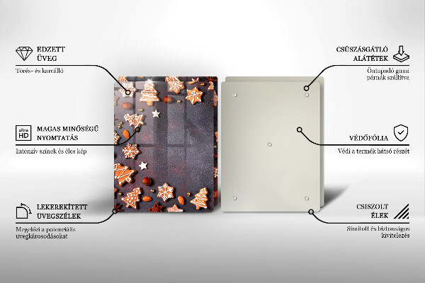 Chopping board Gingerbread Christmas