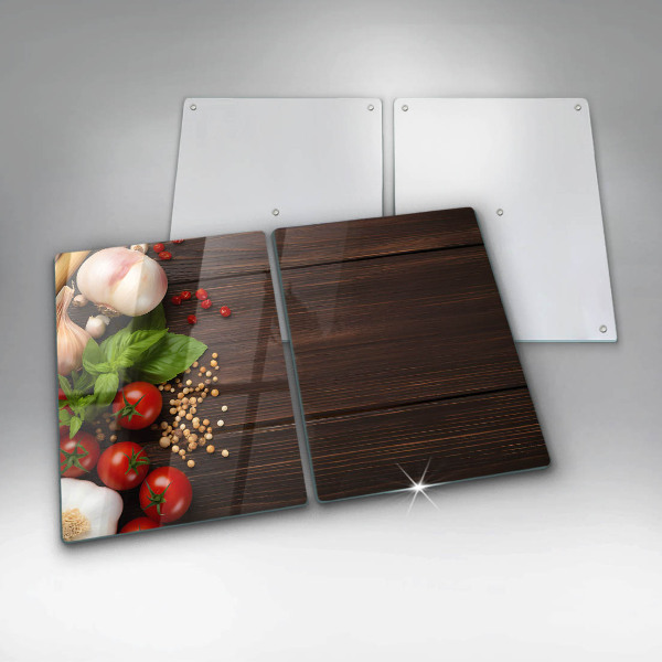 Chopping board Vegetables on the table