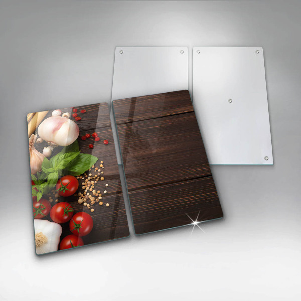 Chopping board Vegetables on the table