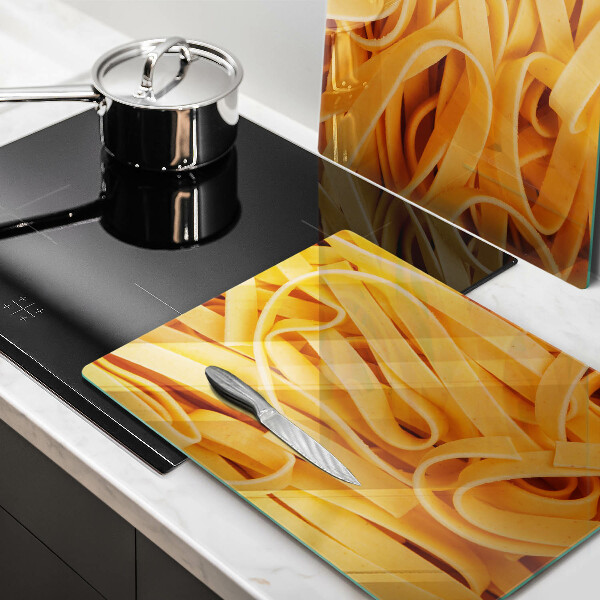 Chopping board Tagliatelle pasta