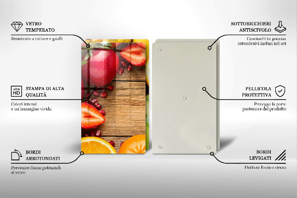 Chopping board Fresh fruit