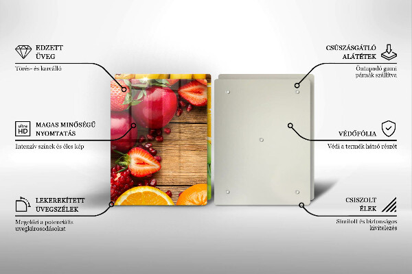 Chopping board Fresh fruit