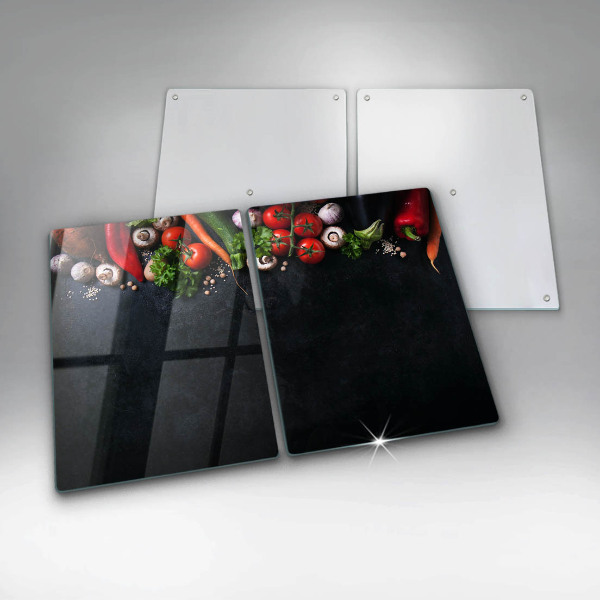 Chopping board Colorful vegetables