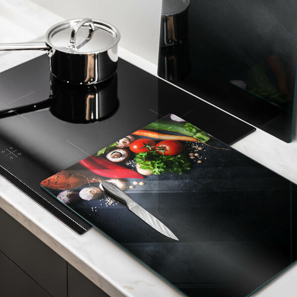 Chopping board Colorful vegetables