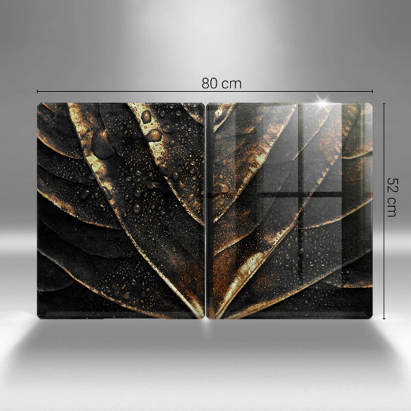 Chopping board Golden leaf