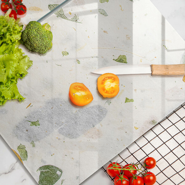 Chopping board Falling leaves
