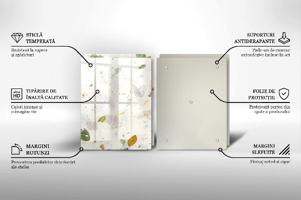 Chopping board Falling leaves