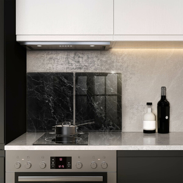 Glass chopping board Elegant marble