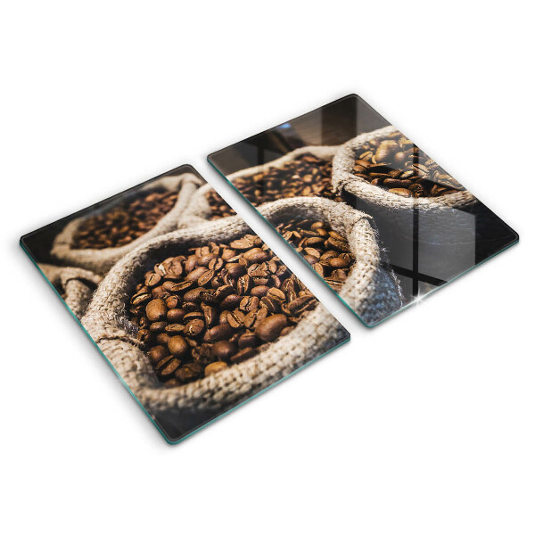 Glass chopping board Coffee grain bags
