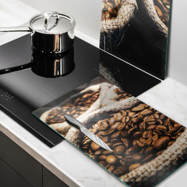 Glass chopping board Coffee grain bags