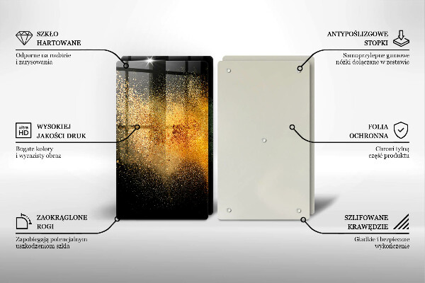 Chopping board Colorful spices