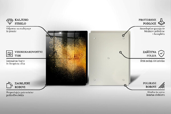 Chopping board Colorful spices