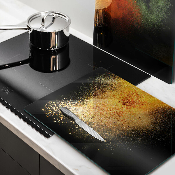 Chopping board Colorful spices