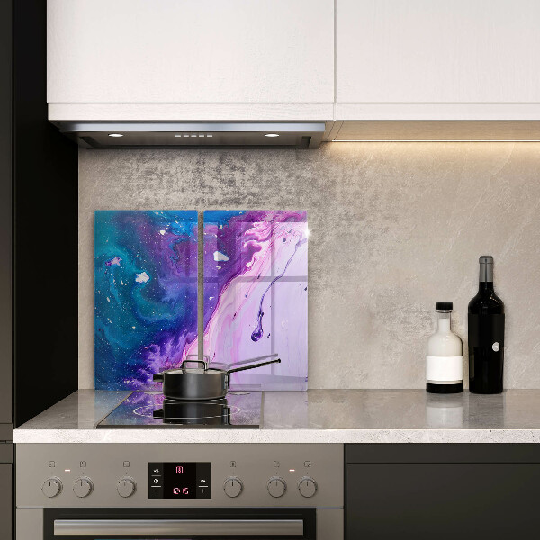 Glass chopping board Abstraction ink