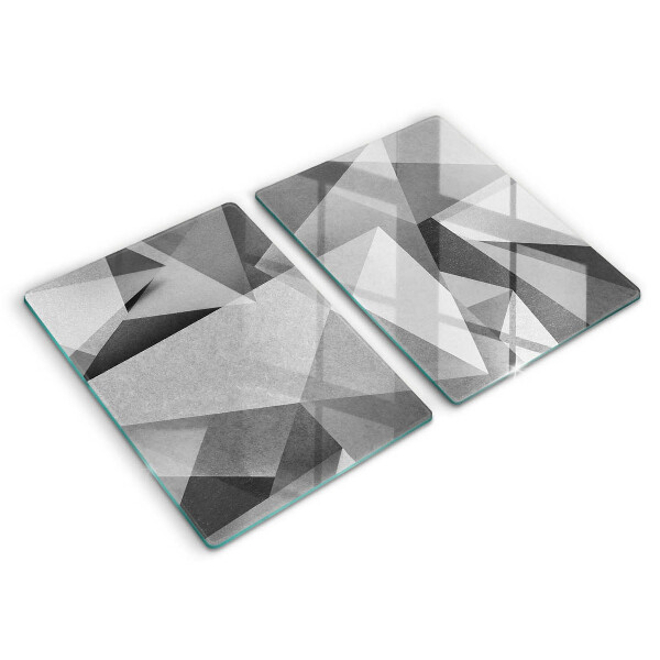 Glass chopping board Concrete sharp abstraction