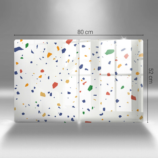 Glass chopping board Colored gres