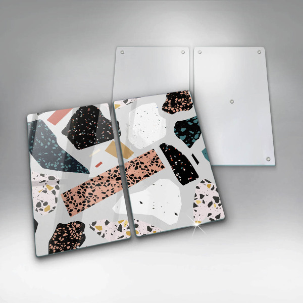 Glass chopping board Stone