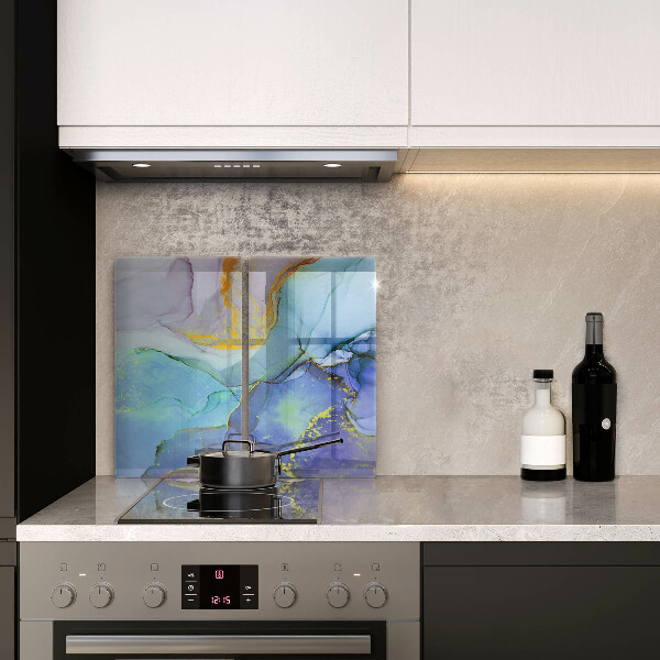 Chopping board Cracked stone gold