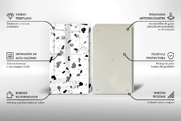 Chopping board Decorative stone gres