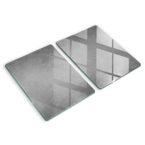 Glass chopping board Concrete texture background