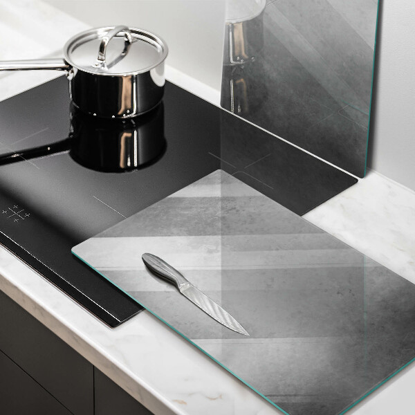 Glass chopping board Concrete texture background