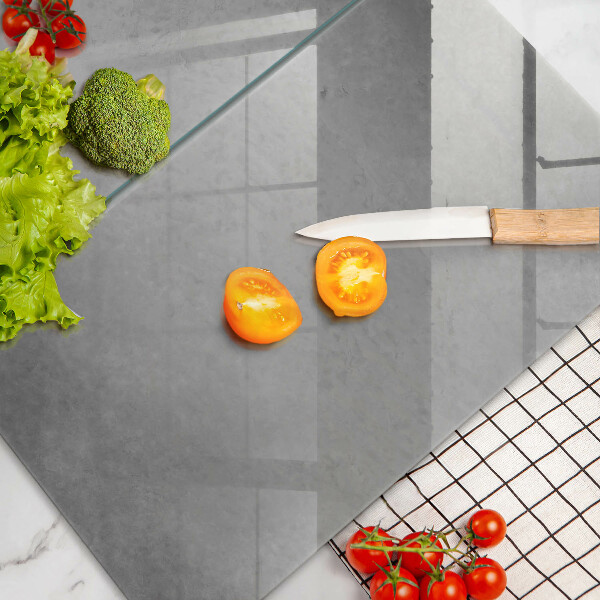 Glass chopping board Concrete texture background
