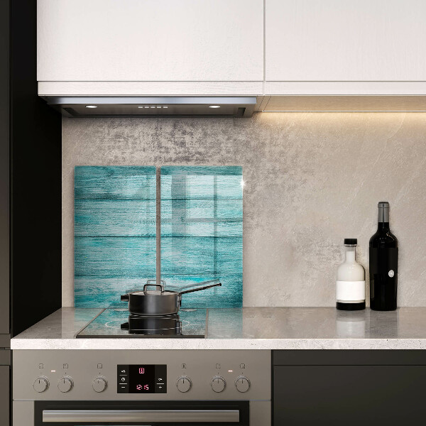 Glass chopping board Vintage wooden boards