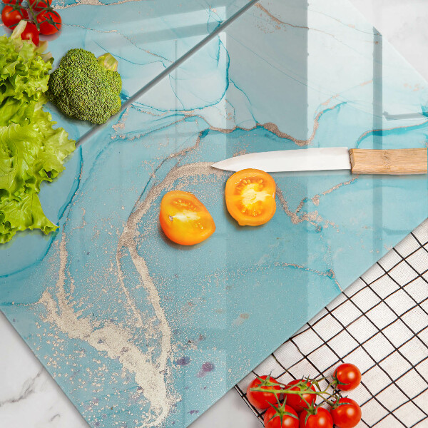 Glass chopping board Abstraction stone