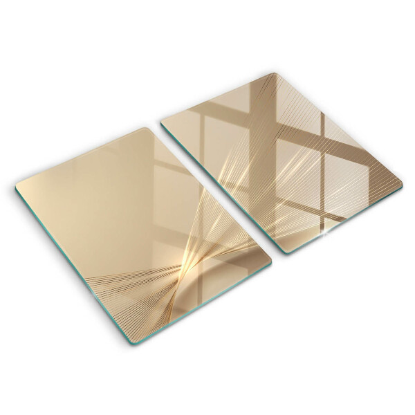 Glass chopping board Modern abstraction