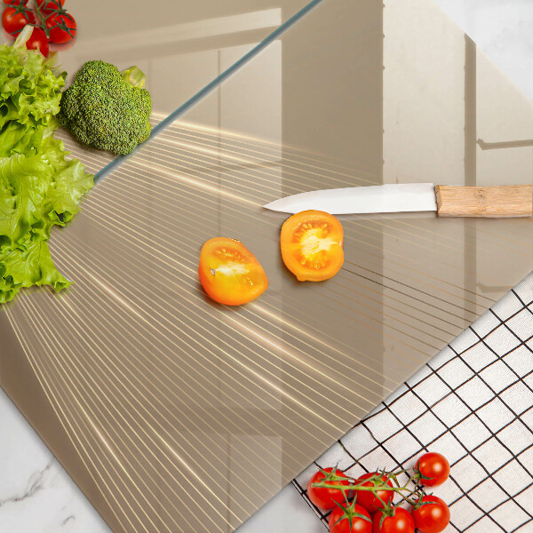 Glass chopping board Modern abstraction