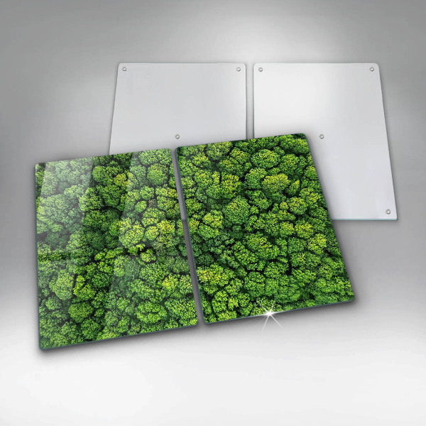 Glass chopping board Nature - moss plant