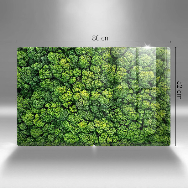 Glass chopping board Nature - moss plant