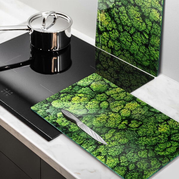 Glass chopping board Nature - moss plant