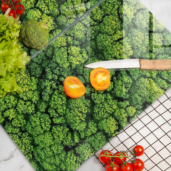 Glass chopping board Nature - moss plant