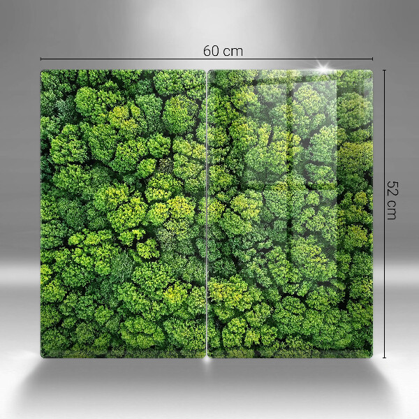 Glass chopping board Nature - moss plant