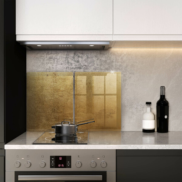 Glass chopping board Gold texture background