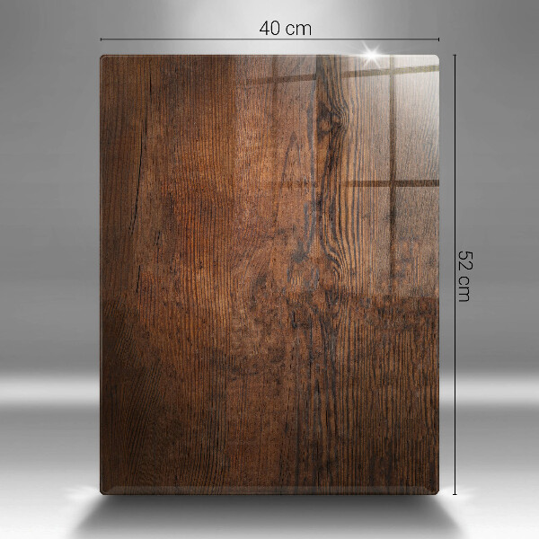 Cutting board Dark wood board