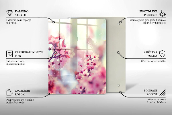 Cutting board Dark wood board