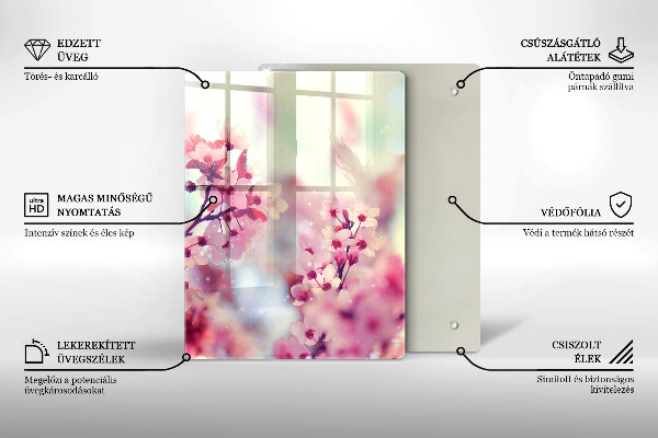 Cutting board Dark wood board